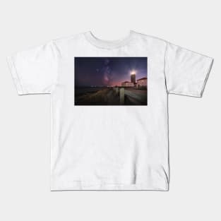 Milky Way Lighthouse Kids T-Shirt